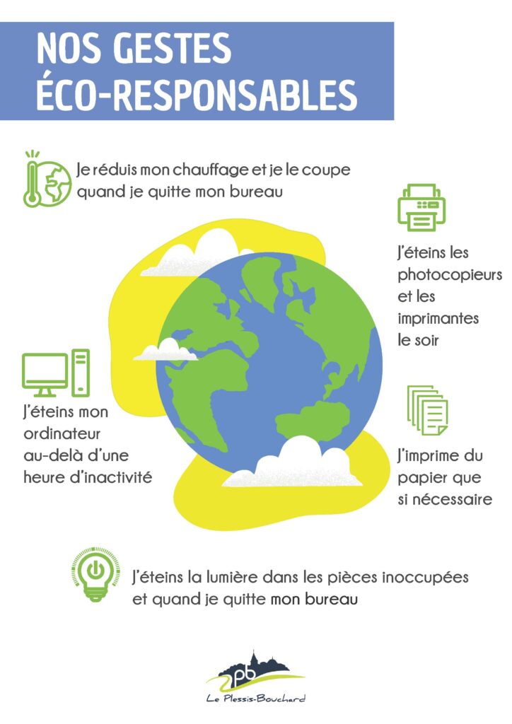 Nos gestes éco-responsables